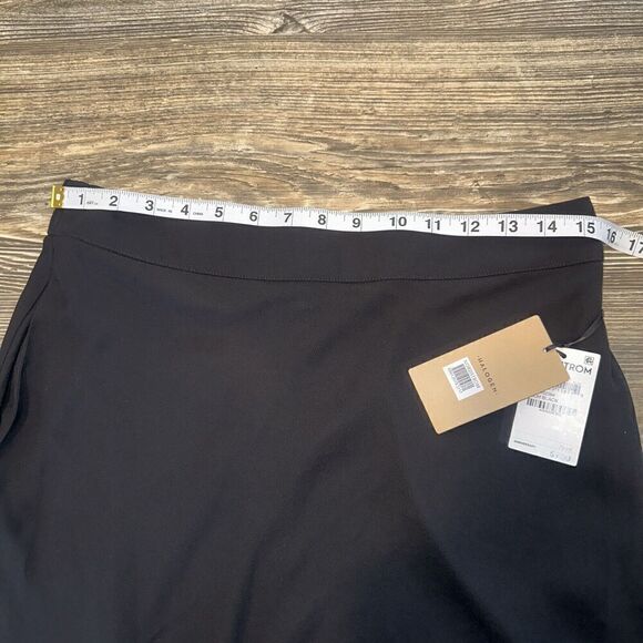 Halogen Nordstrom Rich Black Skirt. Size Medium. NWT. Y - Picture 6 of 8